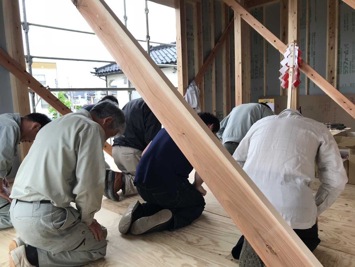 第２０１９回：上棟式