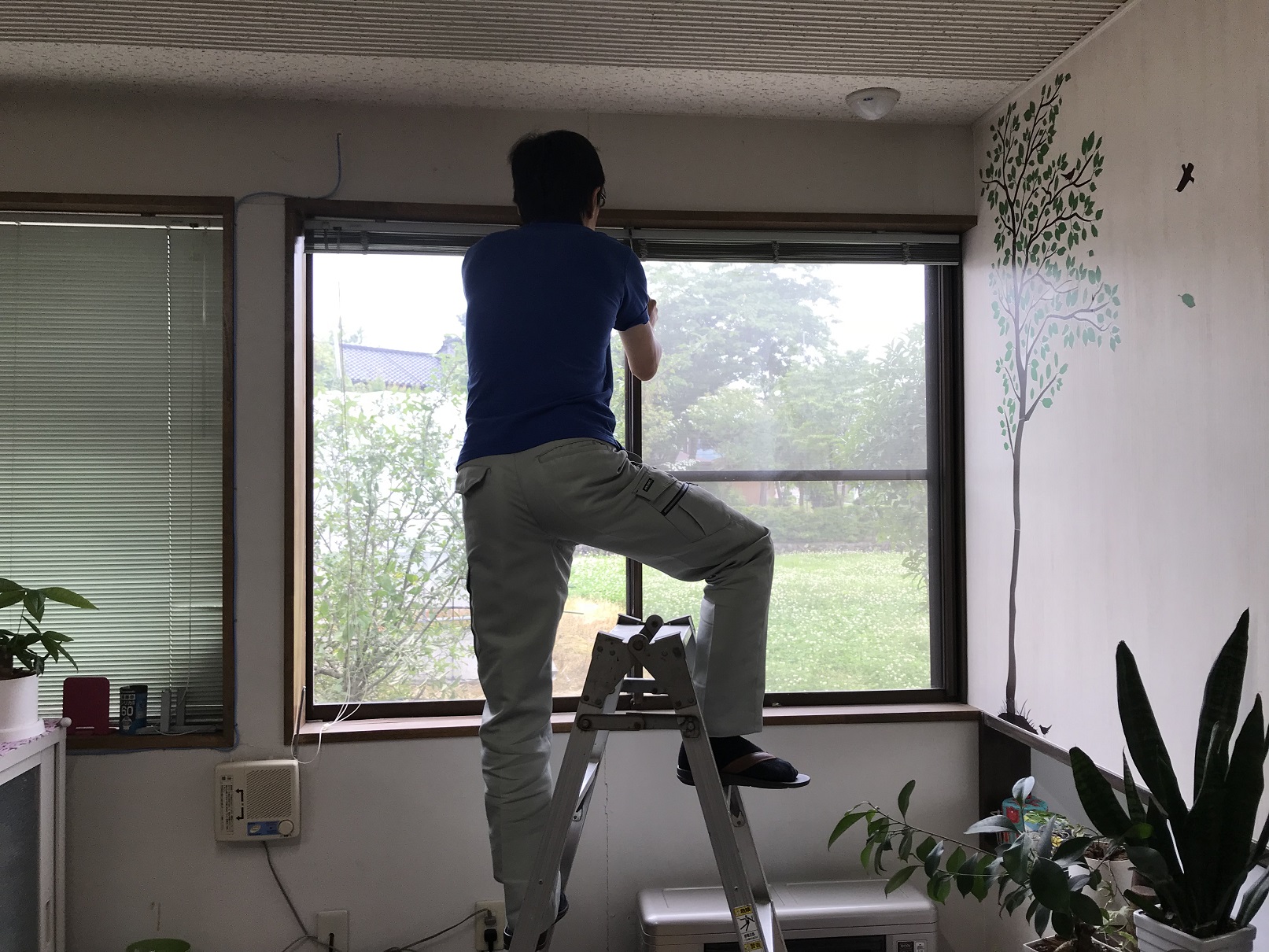 第２０４６回：ブラインドの取付