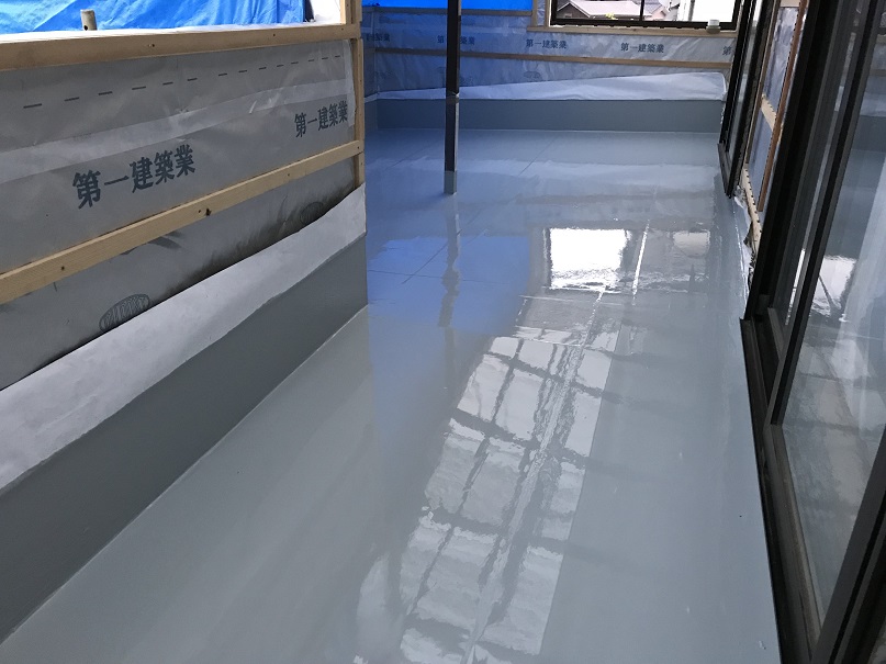 第２０４７回：ベランダの防水工事