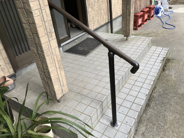 第２２９０回：手すりの取り付け（屋外用）