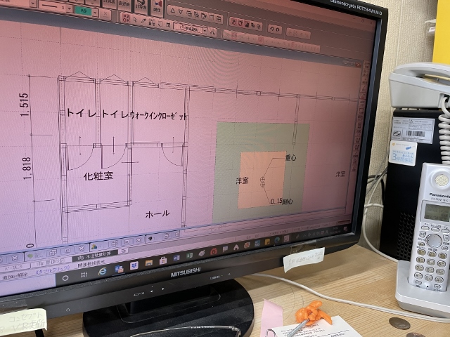 第２７９７回：新築工事が始まります～こだわりの偏芯率～