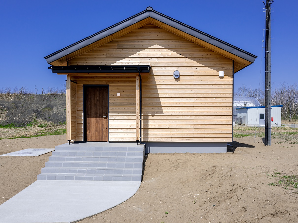 景色を楽しむ農園事務所｜柏崎市荒浜 | 株式会社 第一建築業｜柏崎市の注文住宅、リフォーム、新築一戸建て