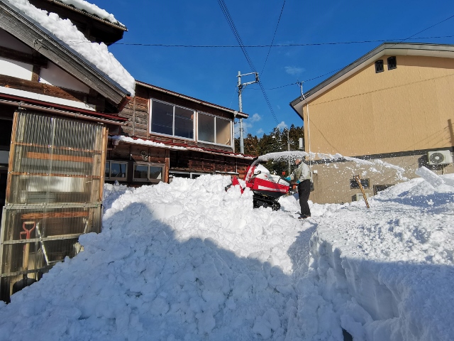 第３２０４回：除雪作業