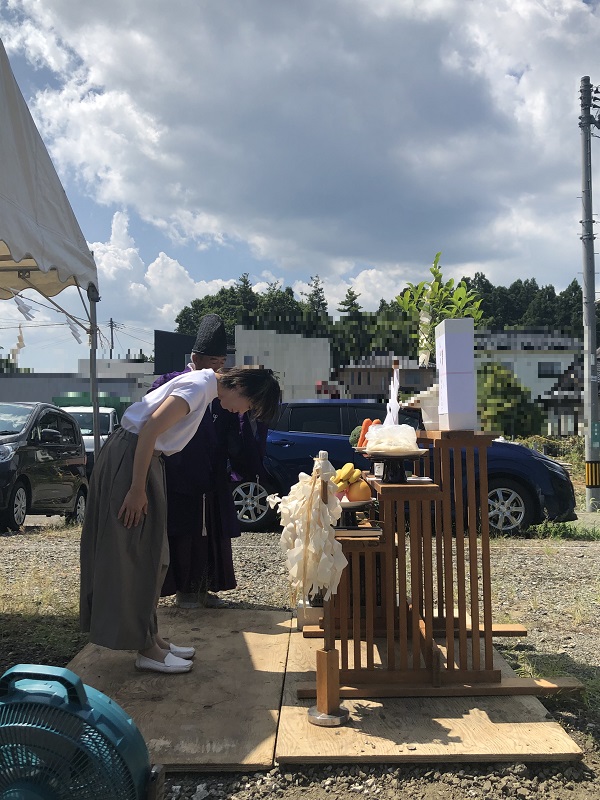 第３３３５回：『剣野町の家』地鎮祭