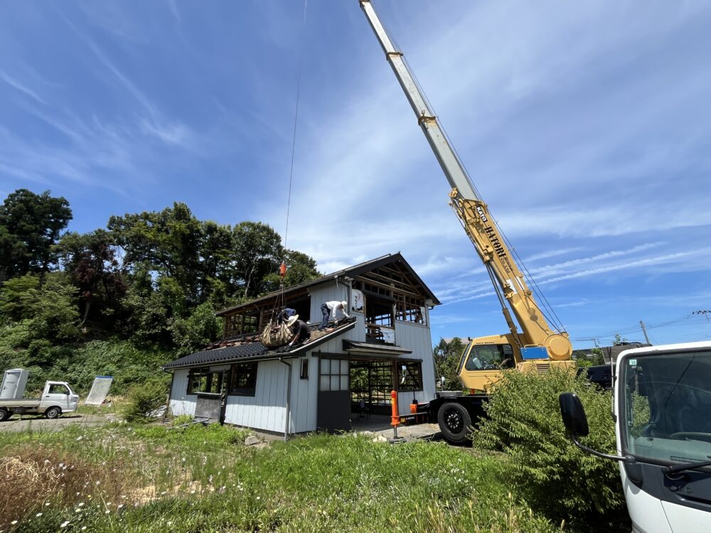 第３６５８回：『岩上の家』解体工事