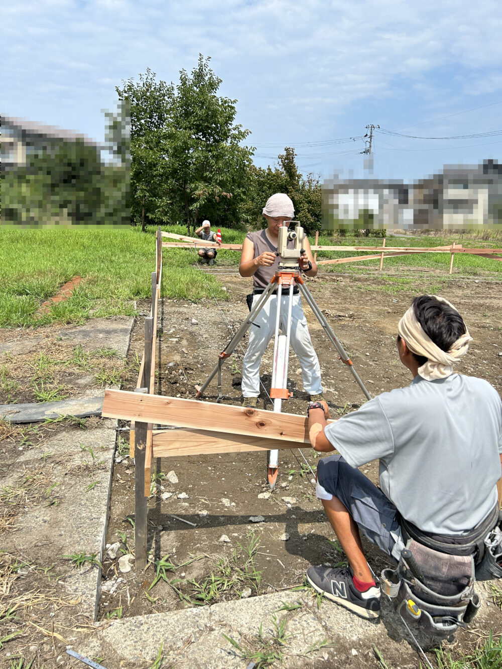 第３６６４回：『岩上の家』やり方出し