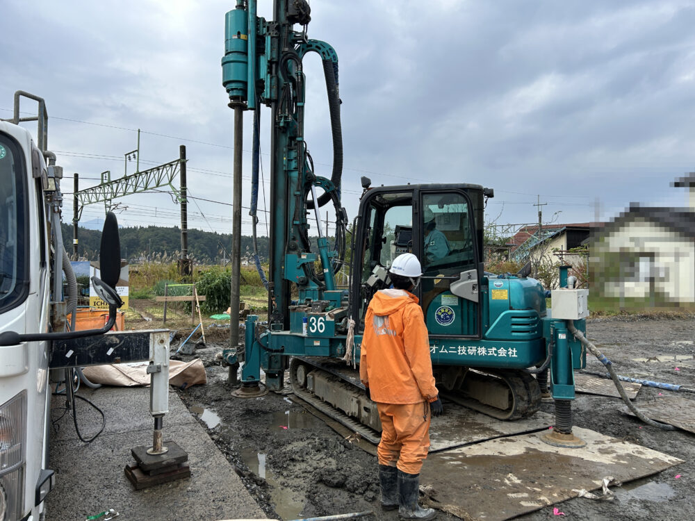 第３６８９回：『安田の家』地盤改良