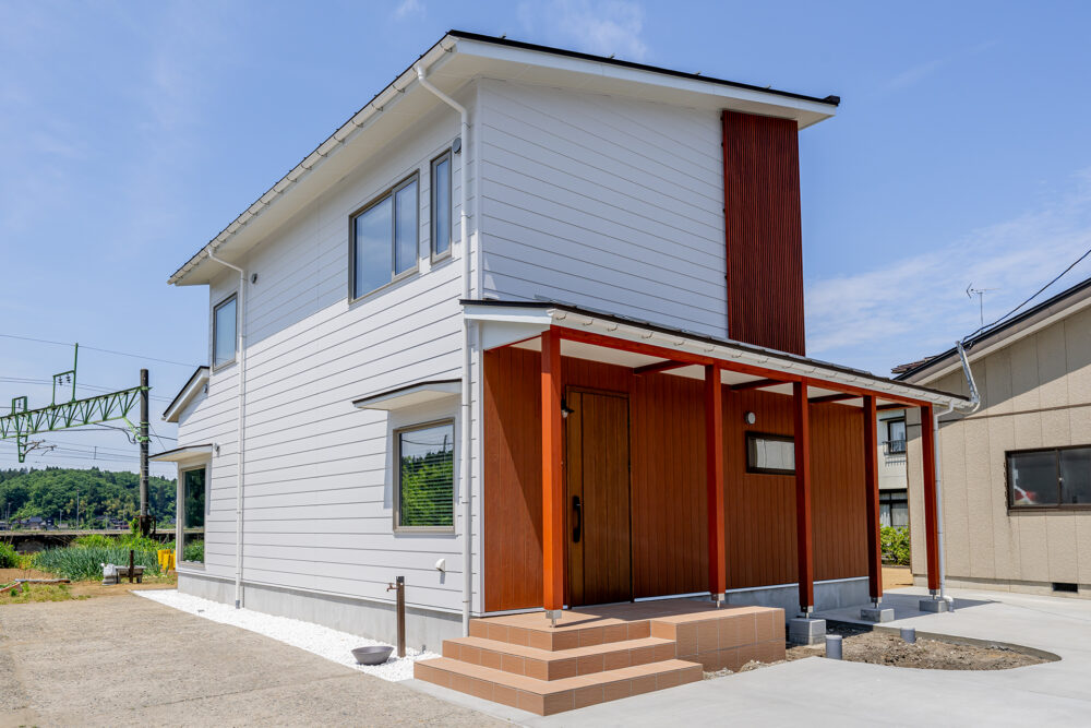 コーナーサッシの家｜長期優良住宅｜柏崎市安田 | 株式会社 第一建築業｜柏崎市の注文住宅、リフォーム、新築一戸建て